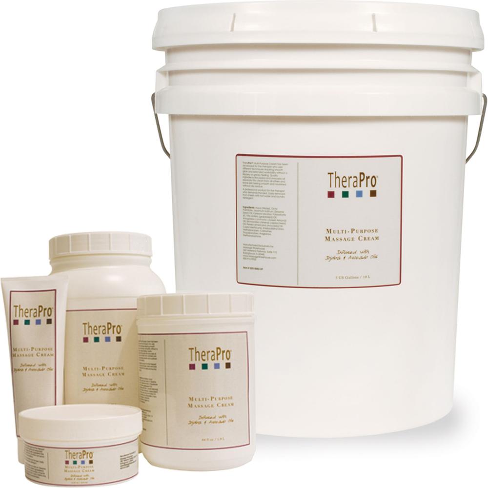 Therapro Multi Purpose Massage Cream / 14 oz. Pure Spa Direct