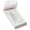 Ticket Book - Designed for Nail Salon Use - Pack of 10 Pieces