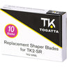 TK2 Replacement Shaper Blades for TK2-SR / Box of 10 by Togatta