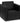 Tri Series Reception Chair / Black by BIGA