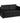 Tri Series Reception Love Seat / Black by BIGA