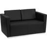 Tri Series Reception Love Seat / Black by BIGA