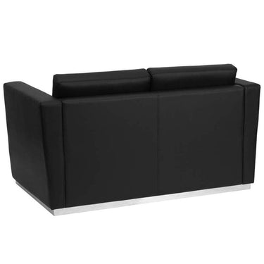 Tri Series Reception Love Seat / Black by BIGA