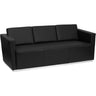Tri Series Reception Sofa / Black by BIGA