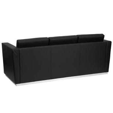 Tri Series Reception Sofa / Black by BIGA