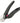 Triple Nail Tip Cutter - Ergonomic Handle - Black