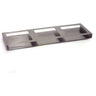 Triple Stainless Steel Dish Holder