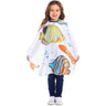 Tropical Fish Pattern Cutting & Styling Kiddie Cape / 29" x 37" by SalonChic