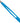 Ultra Aero Tweeze Slant Tip Stainless Steel Tweezers - Blue - Made in Italy / 3.75" L