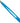 Ultra Aero Tweeze Slant Tip Stainless Steel Tweezers - Blue - Made in Italy / 3.75" L