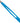 Ultra Aero Tweeze Slant Tip Stainless Steel Tweezers - Blue - Made in Italy / 3.75&quot; L