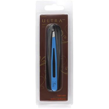 Ultra Aero Tweeze Slant Tip Stainless Steel Tweezers - Blue - Made in Italy / 3.75" L
