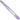 Ultra Aero Tweeze Slant Tip Stainless Steel Tweezers - Purple - Made in Italy / 3.75&quot; L