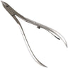 Ultra Cuticle Nipper - Stainless Steel - 1/4 Jaw - Made in Italy / 4" L