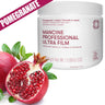 Ultra Film Pomegranate-Jojoba Strip Wax - Strip Wax - Superior Grip - Ultra Thin Flexible XXX Wax / 14 oz. by Mancine Professional