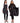 Ultra Light Crinkle Nylon Styling Cape & Salon Apron Set / Black by SalonChic
