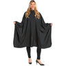Ultra Light Microfiber Styling Cape - Soft Black / 54" x 60" by Salonchic