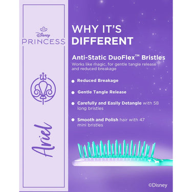 UNbrush Disney Detangling Brush - Ariel