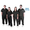Uniform Scrub Set - Black - 2XL by Scalpmaster