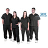 Uniform Scrub Set - Black - Medium by Scalpmaster