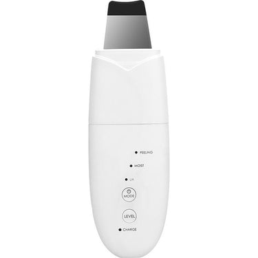 Unique Dual-Head Skin Scrubber to Cleanse, Smooth and Exfoliate / White