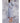 Unisex Square Pattern Waffle Kimono Robe - Long Length | Color: Gray | Material: 65% Natural Cotton 35% Polyester | Available Sizes: Small/Medium, One Size Fits Most, XX-Large by SUMMA