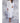 Unisex Square Pattern Waffle Kimono Robe - Long Length | Color: White | Material: 65% Natural Cotton 35% Polyester | Available Sizes: Small/Medium, One Size Fits Most, XX-Large by SUMMA