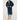 Unisex Super Soft Tahoe Microfleece Shawl Collar Robe | Color: Navy Blue | Material: Microfleece | Available Sizes: One Size Fits Most by SUMMA