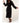 Unisex Terry Kimono Bathrobe | Color: Black | Material: 100% Turkish Cotton | Available Sizes: Small/Medium, Large/X-Large, XX-Large by SUMMA