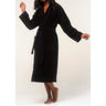 Unisex Terry Kimono Bathrobe | Color: Black | Material: 100% Turkish Cotton | Available Sizes: Small/Medium, Large/X-Large, XX-Large by SUMMA