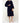 Unisex Terry Kimono Bathrobe | Color: Navy Blue | Material: 100% Turkish Cotton | Available Sizes: Small/Medium, Large/X-Large, XX-Large by SUMMA
