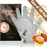 UV Protective Deep Moisturizing Marine Collagen & Argan Hand Mask Gloves with Pre-cut Fingertips for Easy Manicures / 100 Pair Case by Voesh of New York