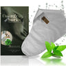 UV Protective Deep Moisturizing Phyto Collagen & Herb Extract Foot Mask Socks with Pre-cut Toes for Easy Pedicures / 1 Pair by Voesh of New York
