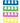 Value Toe Separators - Assorted Colors / 1,000 Pair