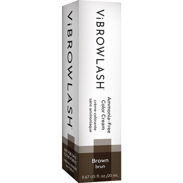 ViBrowLash Ammonia-Free Color Cream - Lash & Brow Tint - Brown / 20 mL