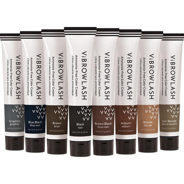 ViBrowLash Ammonia-Free Color Cream - Lash & Brow Tint - Graphite / 20 mL