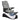 Victoria II Pedicure Chair with Crystal Glass Pedicure Basin by Whale Spa