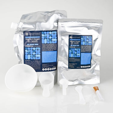 VITA BLU Vitamin C Oxygen Lift + Lumify / 100 Grams Powder + 1 Kilo Gel by Martinni