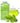 Voesh Basic Pedicure in a Box - 3-Step Hygienic Spa Pedicure Kit - Green Tea / 1 Treatment Set by Voesh of New York