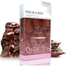 Voesh Deluxe Pedicure in a Box - 4-Step Hygienic Spa Pedicure Kit - Chocolate Love / 1 Treatment Set by Voesh of New York