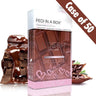 Voesh Deluxe Pedicure in a Box - 4-Step Hygienic Spa Pedicure Kit - Chocolate Love / Case of 50 Treatment Sets by Voesh of New York