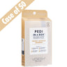 Voesh Deluxe Pedicure in a Box - 4-Step Hygienic Spa Pedicure Kit - Honey Oatmilk Nourish / Case of 50 Treatment Sets