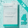 Voesh Deluxe Pedicure in a Box - 4-Step Hygienic Spa Pedicure Kit - UNSCENTED - Gentle & Effective / 1 Treatment Set by Voesh of New York