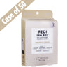 Voesh O2 FIZZ Pedi in a Box - 5-Step - Coconut Cream / Case of 50 Treatment Sets
