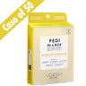 Voesh O2 FIZZ Pedi in a Box - 5-Step - Sparkling Limoncello / Case of 50 Treatment Sets