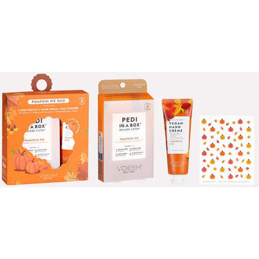Voesh Pumpkin Pie Duo-Pedi & Lotion