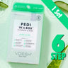 Voesh Ultimate Pedicure in a Box - 6-Step Hygienic Spa Pedicure Kit - Aloe Aloe / 1 Treatment Set by Voesh of New York