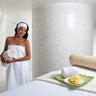 Waffle Blanket - Twin - 66" x 95" / White by Boca Terry