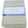 Waffle Weave Blanket - 100% Cotton - Sage or Tan / 66" x 90"