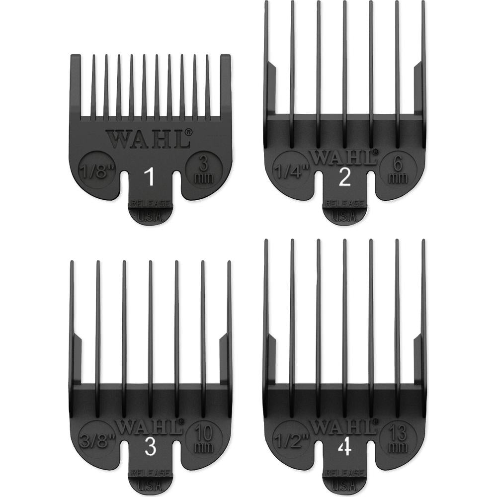 Hand Clipper Comb Wahl Universal Clipper Combs / Sizes 1-4 / 4 Pack – Pure Spa Direct